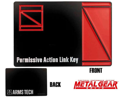 FANATTIK METAL GEAR SOLID LIMITED EDITION SET 3 KEY CARDS REPLICA LIMITED EDITION
