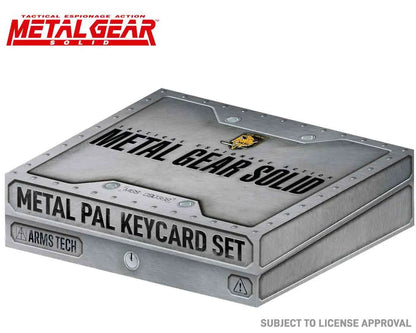 FANATTIK METAL GEAR SOLID LIMITED EDITION SET 3 KEY CARDS REPLICA LIMITED EDITION