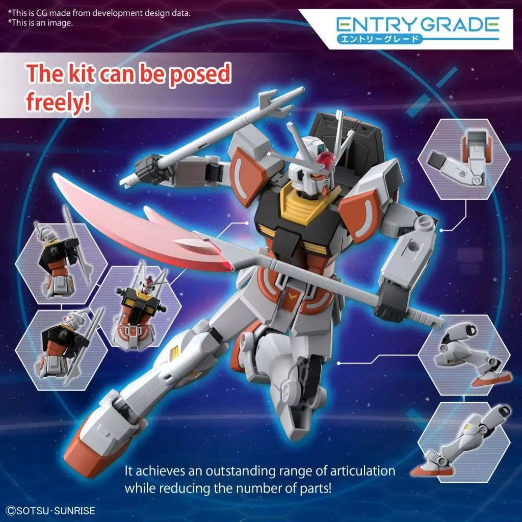 BANDAI - GUNDAM EG LAH 1/144 MODEL KIT 12 cm