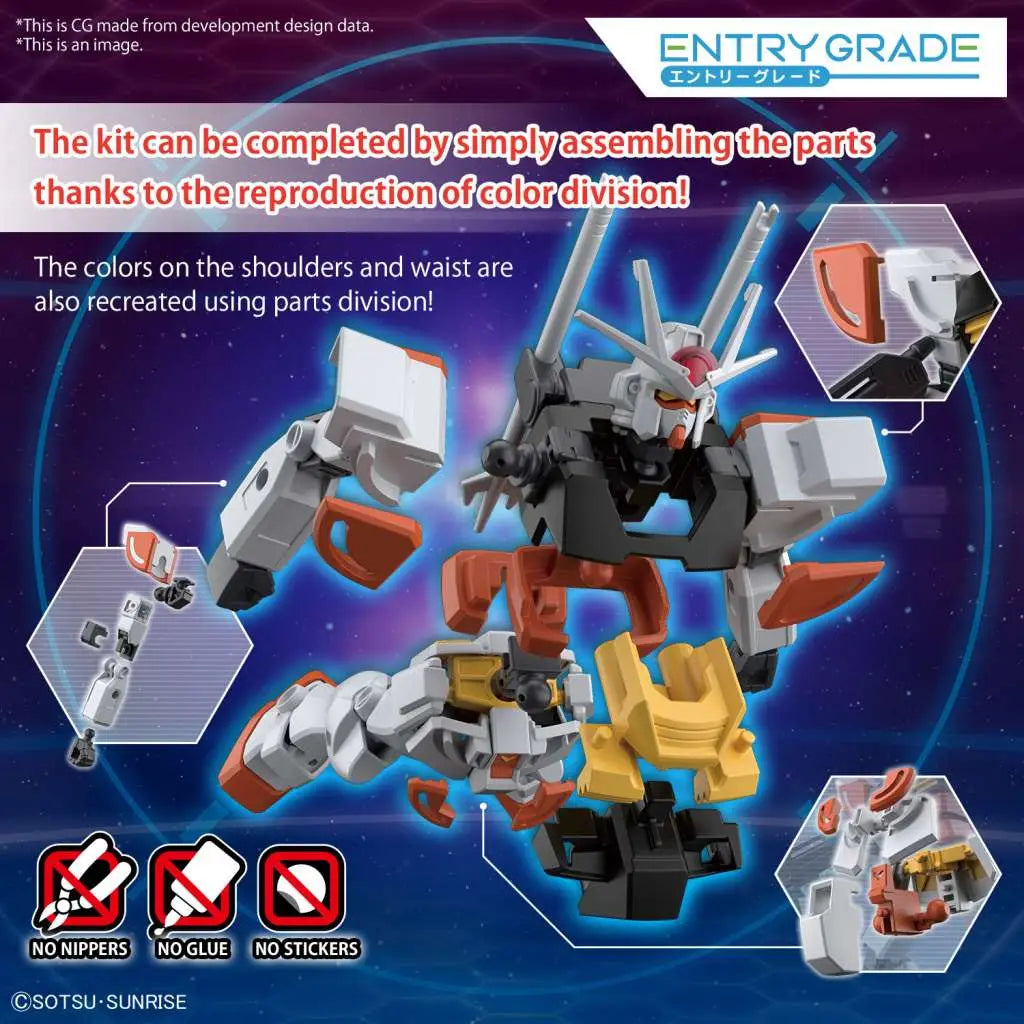 BANDAI - GUNDAM EG LAH 1/144 MODEL KIT 12 cm