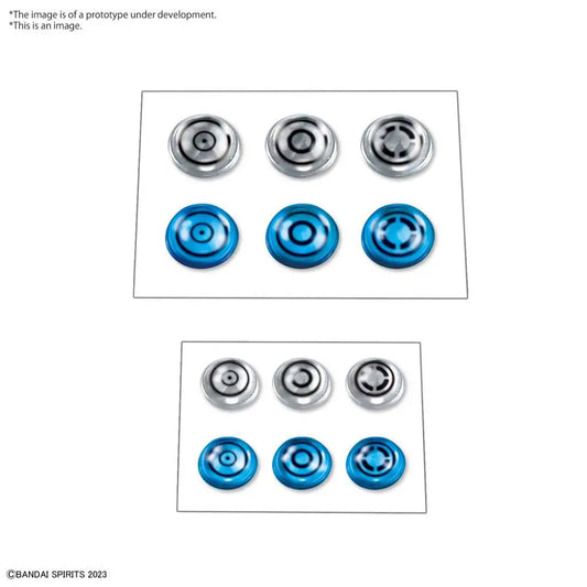 30MM CUSTOMIZE MATERIAL 3D LENS STICKERS 2