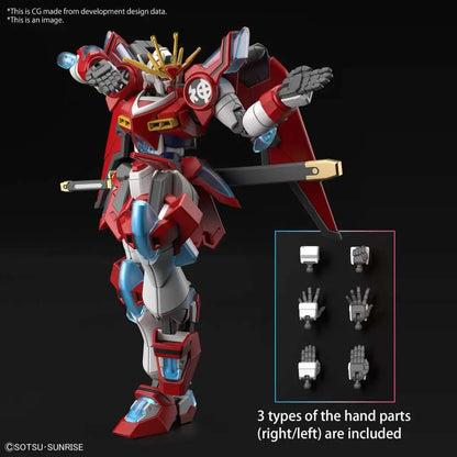 BANDAI - GUNDAM HG SHIN BURNING 1/144 MODEL KIT 13 cm