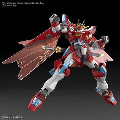 BANDAI - GUNDAM HG SHIN BURNING 1/144 MODEL KIT 13 cm