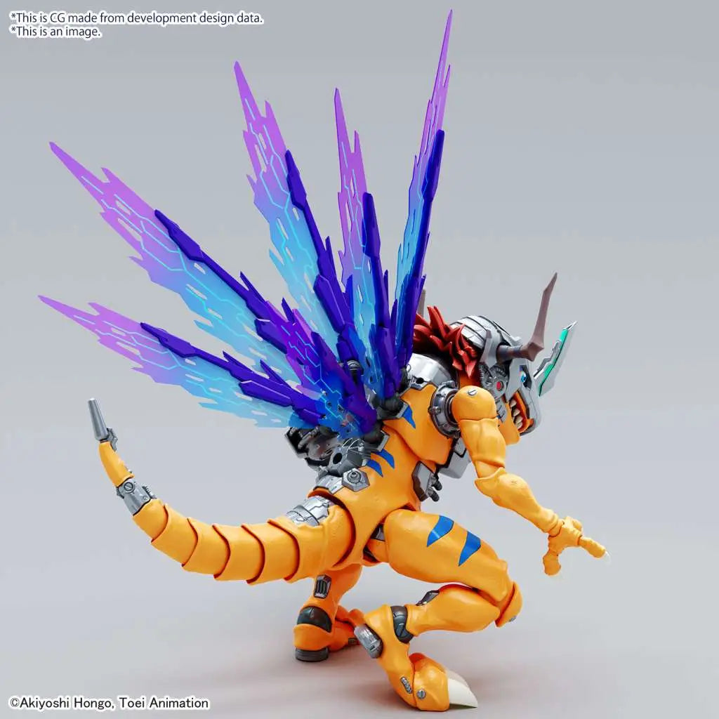 BANDAI RISE AMPLIFIED METALGREYMON VACCINE MODEL KIT 15 cm