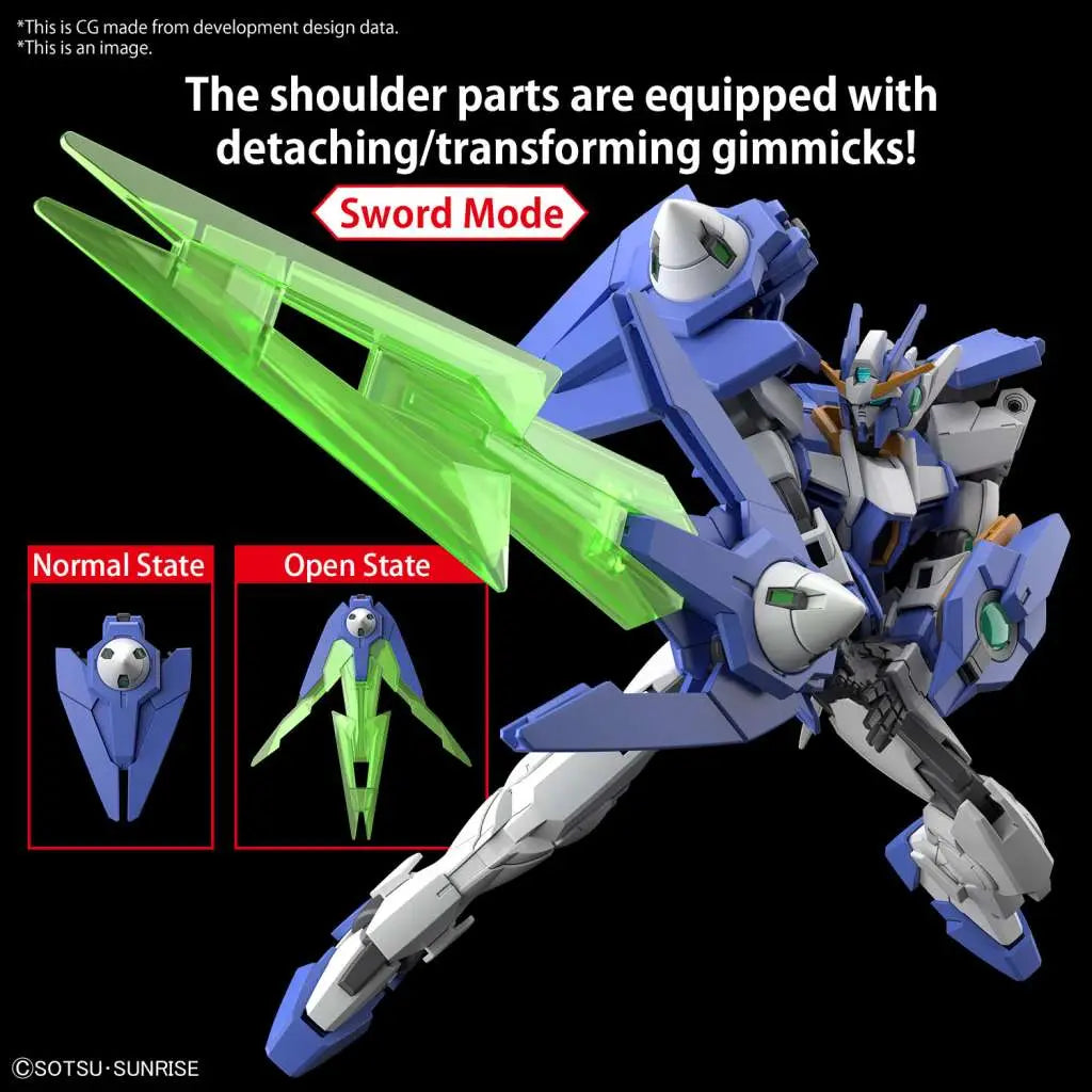 BANDAI - GUNDAM HG 00 DIVER ARC 1/144 MODEL KIT 12 cm