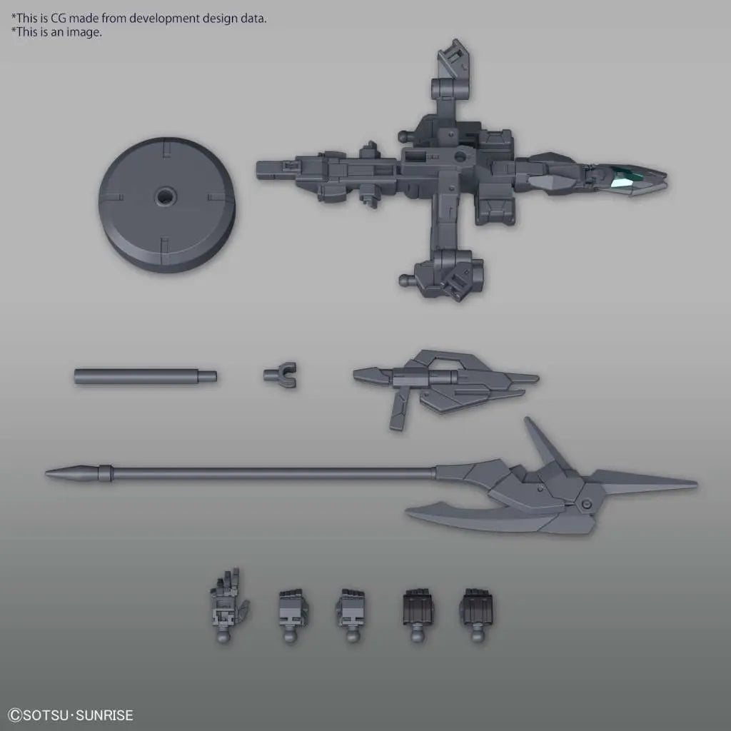 BANDAI - GUNDAM HG PLUTINE 1/144 MODEL KIT 12 cm