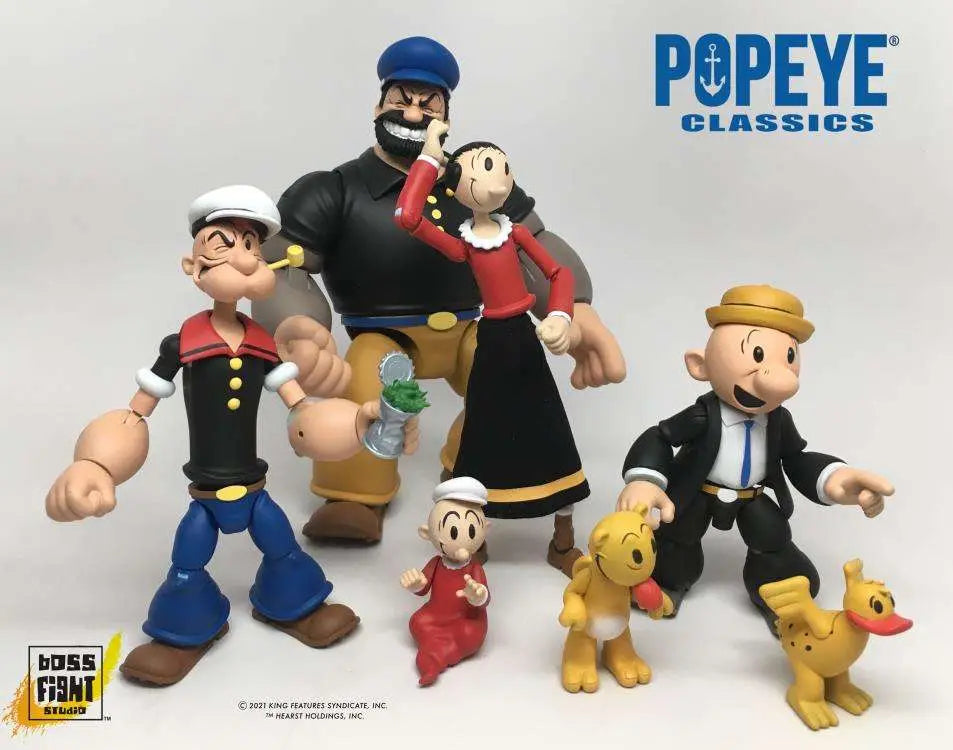 BOSS FIGHT STUDIO - POPEYE POPEYE WAVE 1 OLIVE OYL AF ACTION FIGURE 15 cm