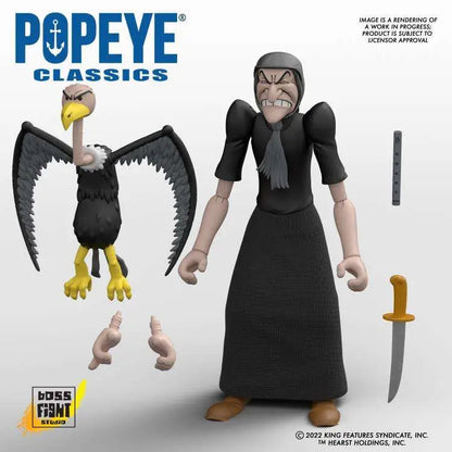 BOSS FIGHT STUDIO - POPEYE POPEYE WAVE 2 SEA HAG AF ACTION FIGURE 15 cm