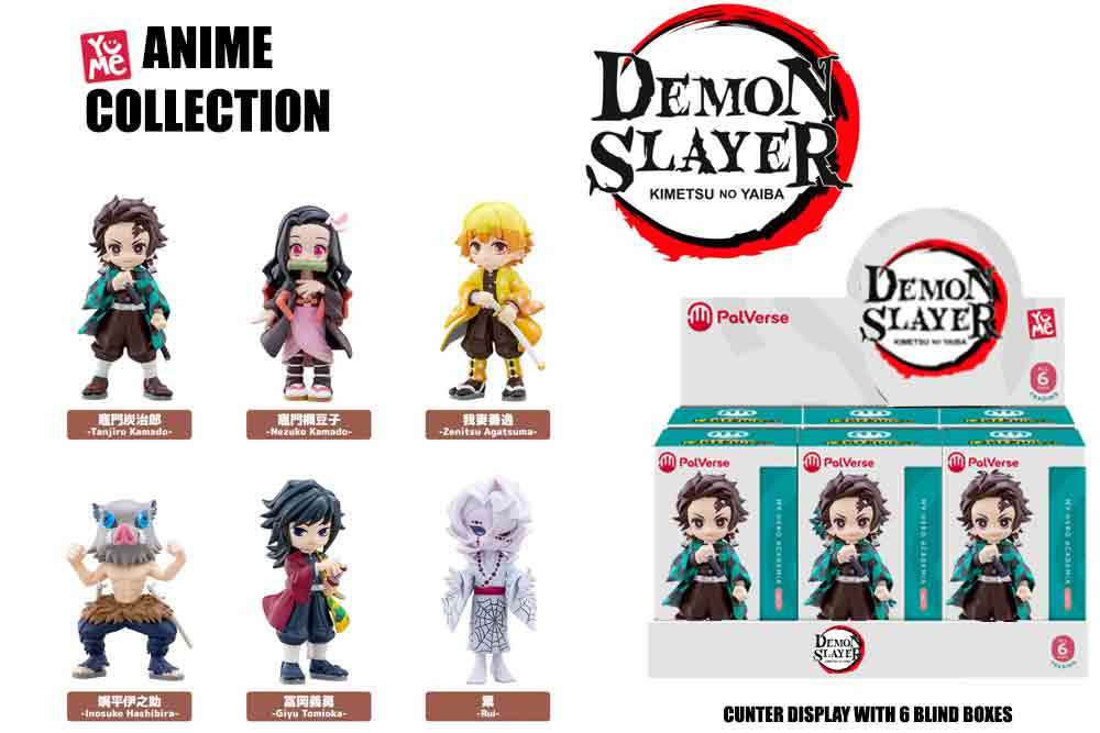 DEMON SLAYER ANIME COLL. DISPLAY(6)