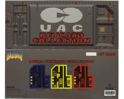 Doom 30th Ann.Pixel Key Set of 3