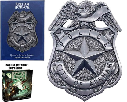 FANATTIK ARKHAM HORROR - LIMITED EDITION POLICE BADGE REPLICA LIMITED EDITION