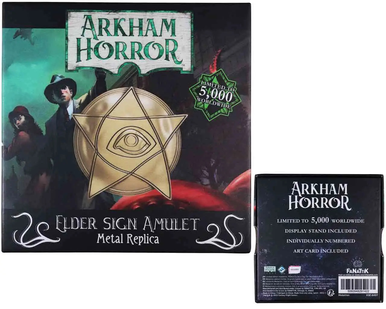 FANATTIK ARKHAM HORROR - LIMITED EDITION ELDER SIGN AMULET REPLICA LIMITED EDITION