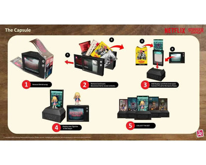 YUME STRANGER THINGS - UPSIDE DOWN CAPSULE SERIES 2 - DISPLAY (12 UNITS) MINI FIGURA