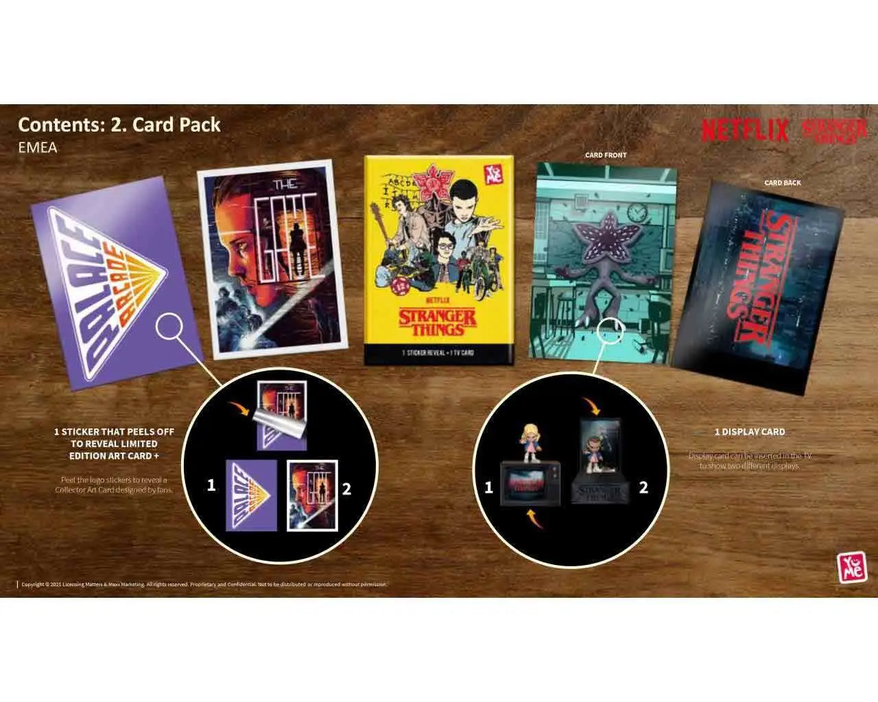 YUME STRANGER THINGS - UPSIDE DOWN CAPSULE SERIES 2 - DISPLAY (12 UNITS) MINI FIGURA