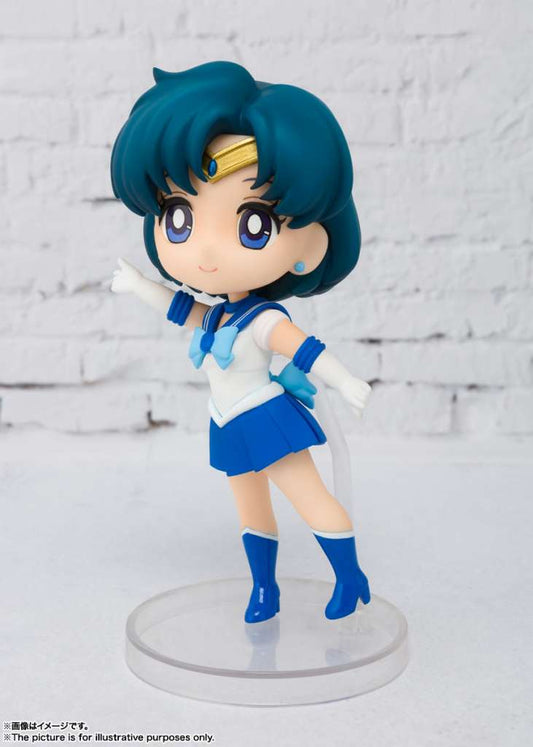 Sailor Moon Tamashi Figurarts Mini Action Figure Sailor Mercury 9 Cm Bandai
