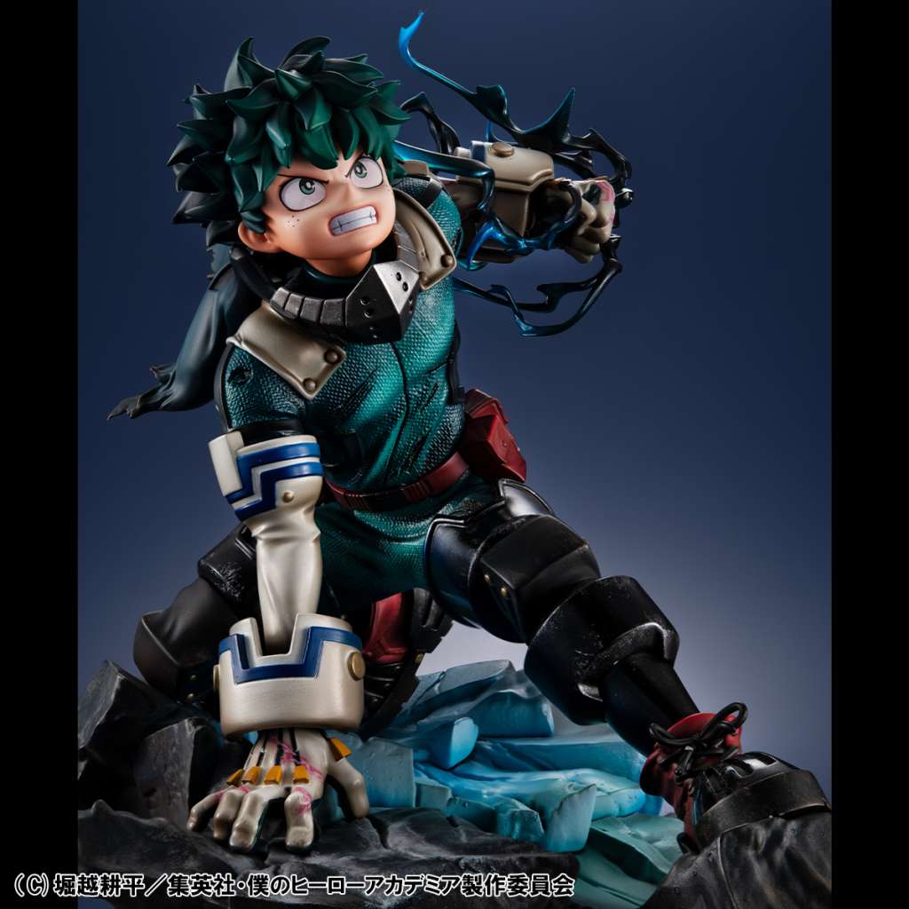 MEGAHOUSE IZUKU MIDORIYA MY HERO ACADEMIA LUCREA STATUA 18 CM