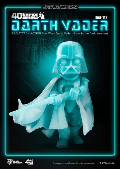 STAR WARS UOVA AA DARTH VADER GLOW I/T DARK VER ACTION FIGURA BEAST KINGDOM