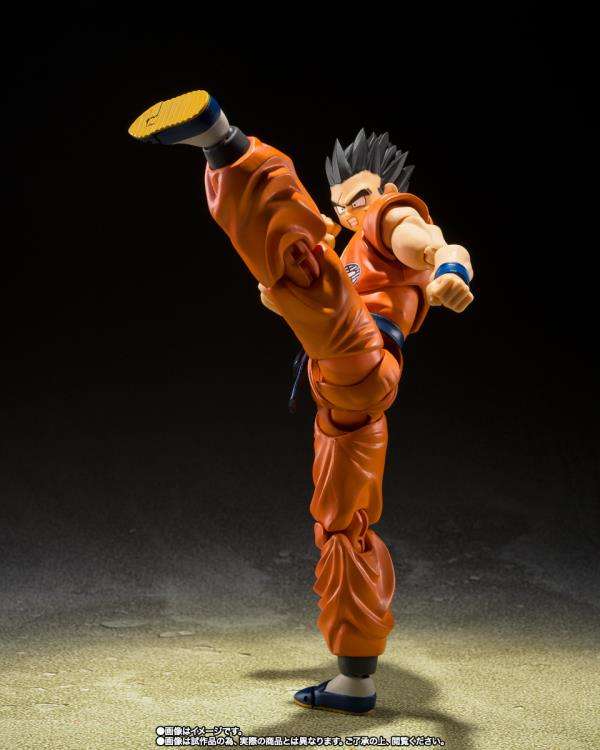 BANDAI YAMCHA DRAGON BALL Z S.H. FIGUARTS EARTH FIGHTER ACTION FIGURE 15 CM