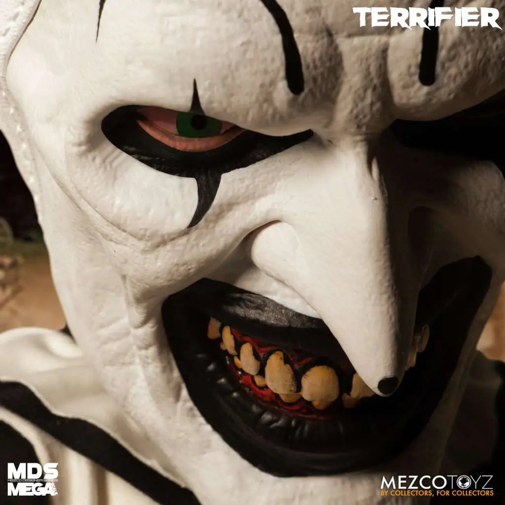 MEZCO TOYS - TERRIFIER MDS MEGA SCALE TERRIFIER ART CLOWN W/SOUND ACTION FIGURE 45 cm
