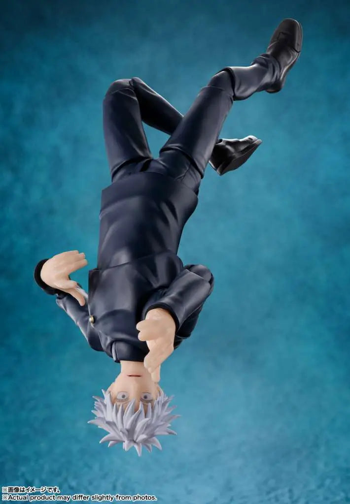 BANDAI GOJO & SATORU - JUJUTSU KAISEN S.H.FIGUARTS -JUJUTSU TECHNICAL HIGH SCHOOL- ACTION FIGURE 18 cm