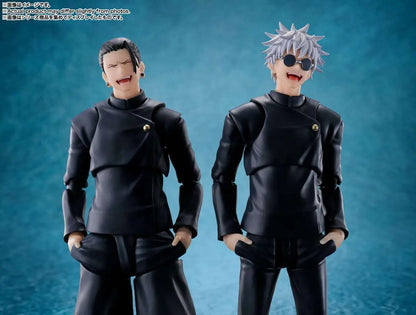 BANDAI GOJO & SATORU - JUJUTSU KAISEN S.H.FIGUARTS -JUJUTSU TECHNICAL HIGH SCHOOL- ACTION FIGURE 18 cm