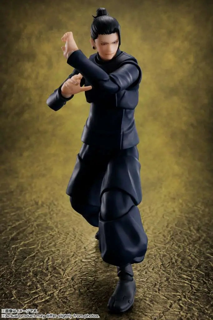 BANDAI GETO & SUGURU - JUJUTSU KAISEN S.H.FIGUARTS JUJUTSU TECHNICAL HIGH SCHOOL- ACTION FIGURE 16 cm