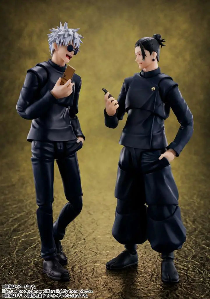 BANDAI GETO & SUGURU - JUJUTSU KAISEN S.H.FIGUARTS JUJUTSU TECHNICAL HIGH SCHOOL- ACTION FIGURE 16 cm