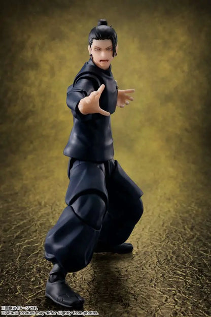 BANDAI GETO & SUGURU - JUJUTSU KAISEN S.H.FIGUARTS JUJUTSU TECHNICAL HIGH SCHOOL- ACTION FIGURE 16 cm