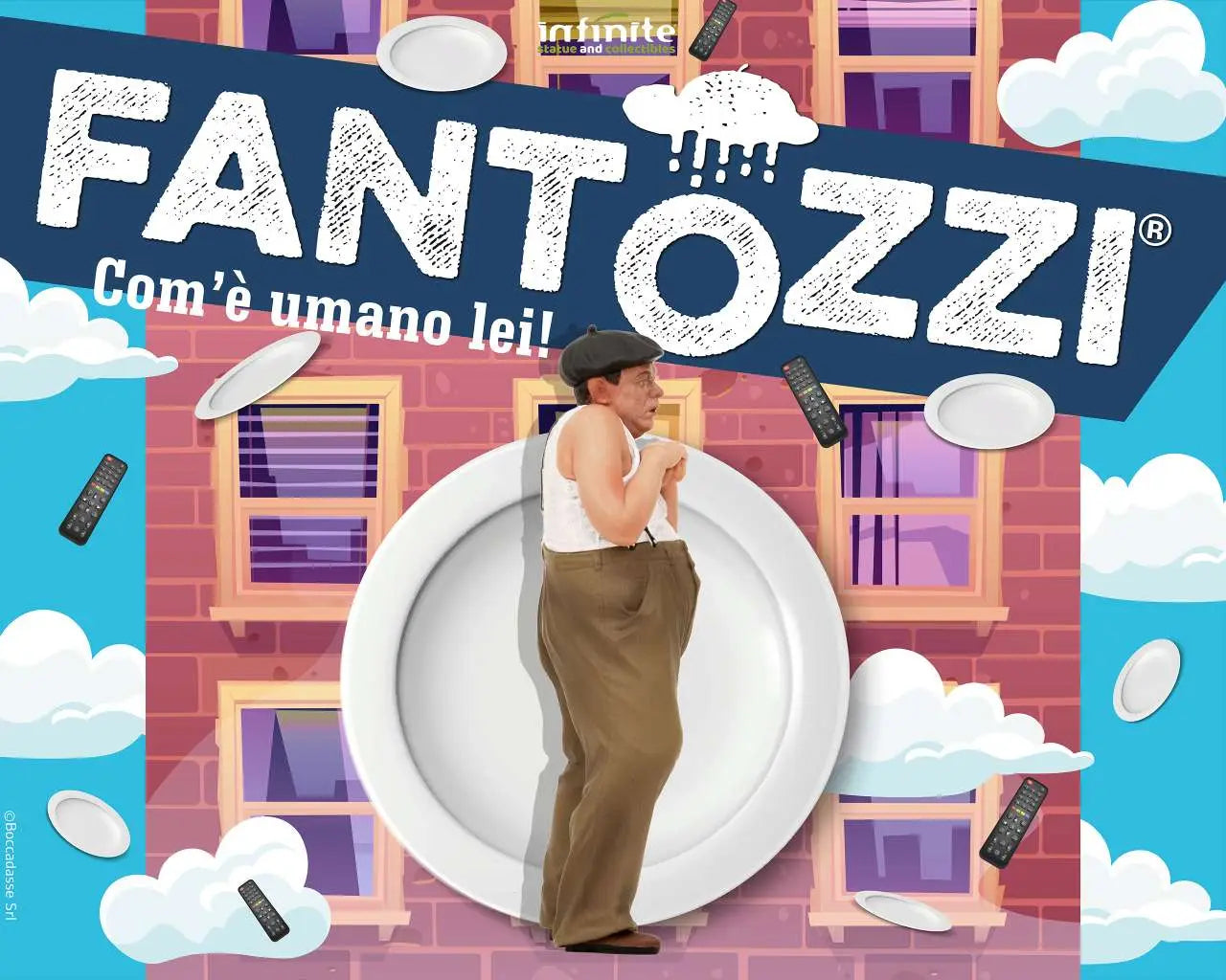 INFINITE STATUE - FANTOZZI FANTOZZI – FANTOZZI COME E’ UMANO LEI! CINEMINI PVC MINI FIGURA 10 cm