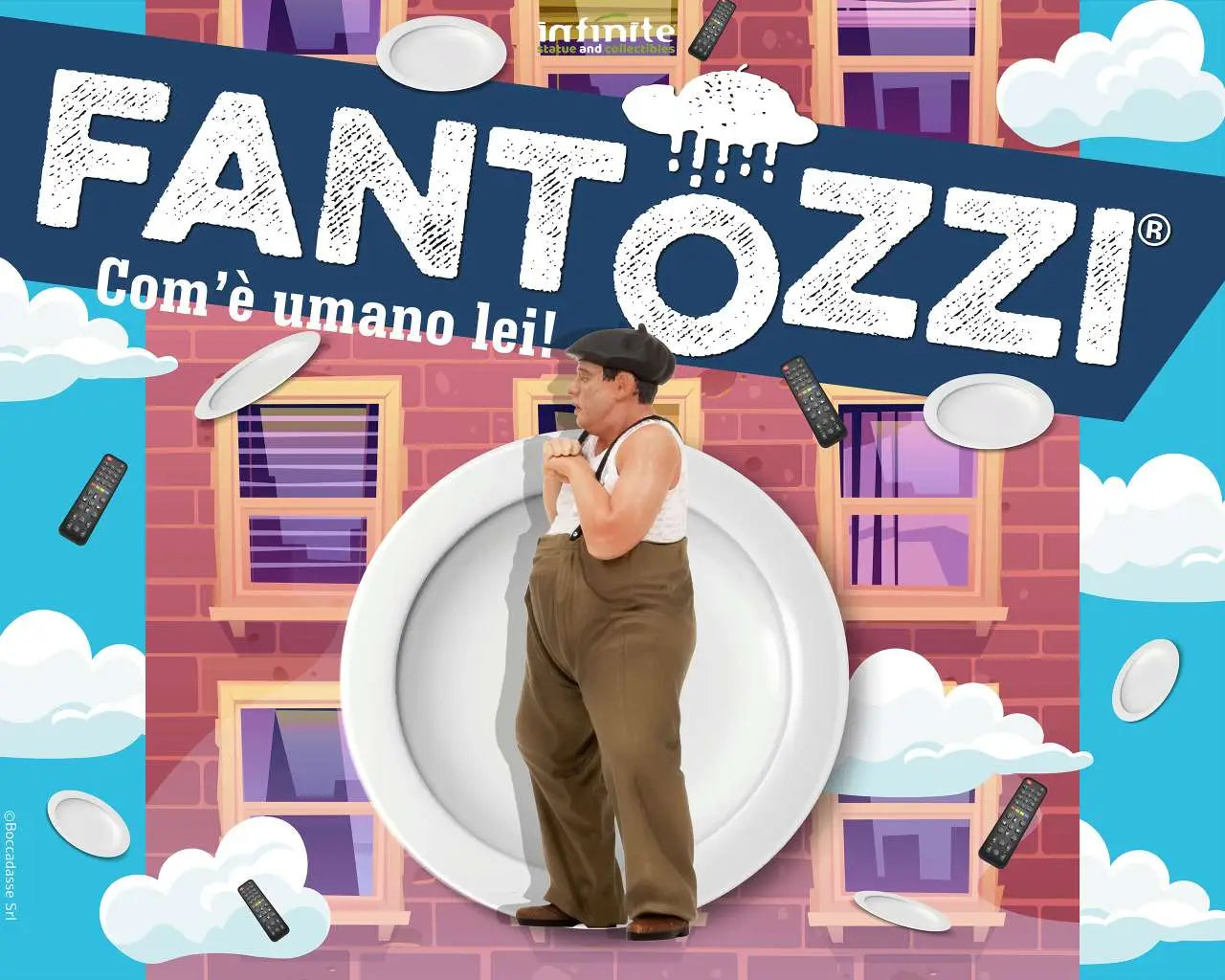 INFINITE STATUE - FANTOZZI FANTOZZI – FANTOZZI COME E’ UMANO LEI! CINEMINI PVC MINI FIGURA 10 cm