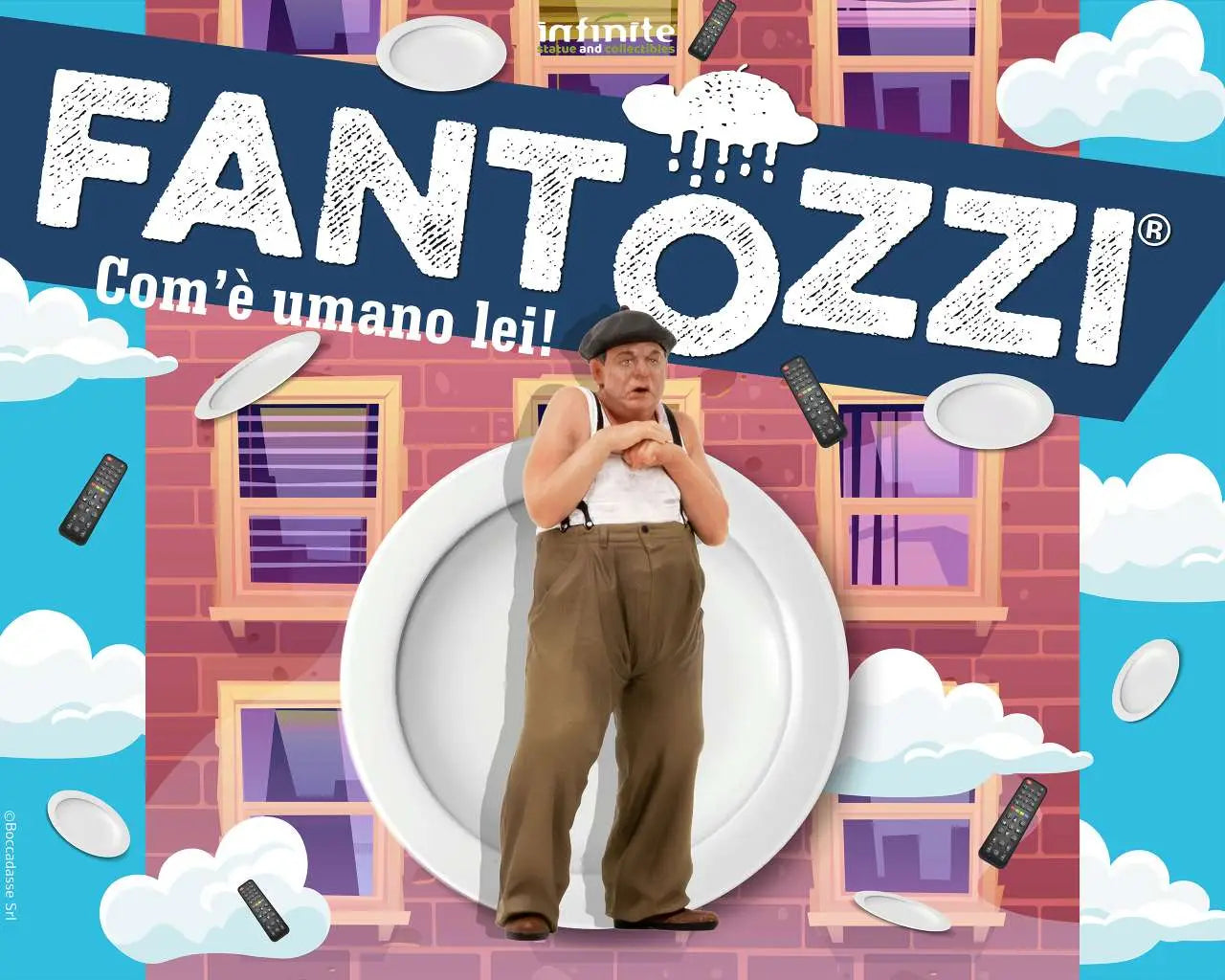 INFINITE STATUE - FANTOZZI FANTOZZI – FANTOZZI COME E’ UMANO LEI! CINEMINI PVC MINI FIGURA 10 cm