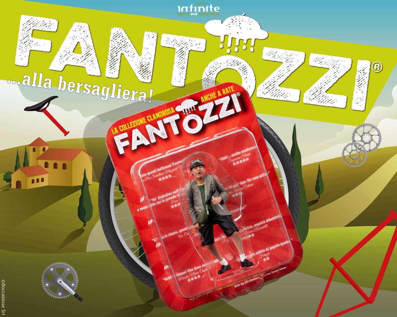 Fantozzi – Fantozzi …Alla Bersagliera Pvc Mini Figure