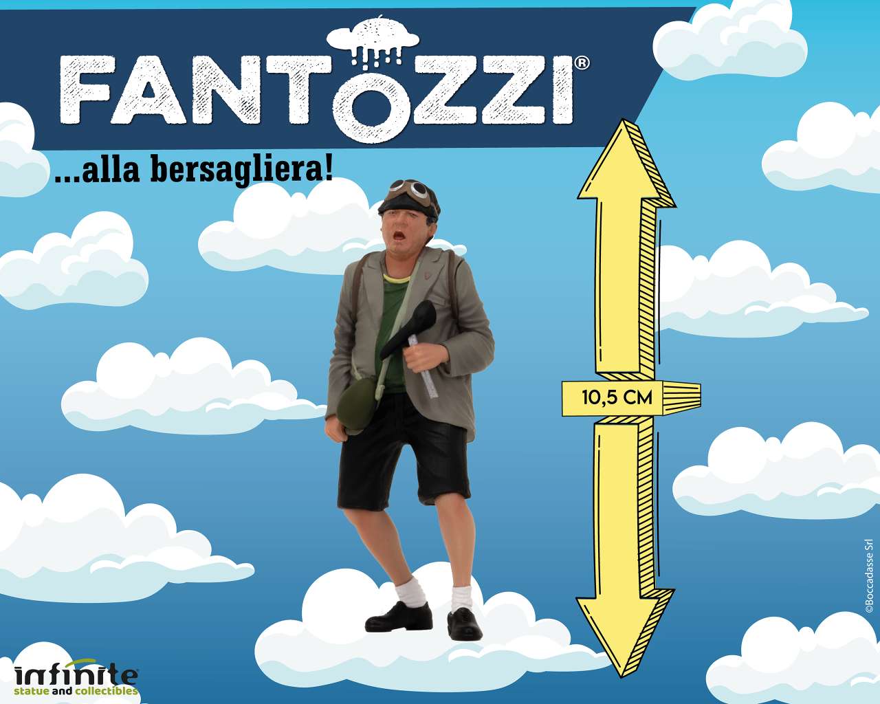 Fantozzi – Fantozzi …Alla Bersagliera Pvc Mini Figure