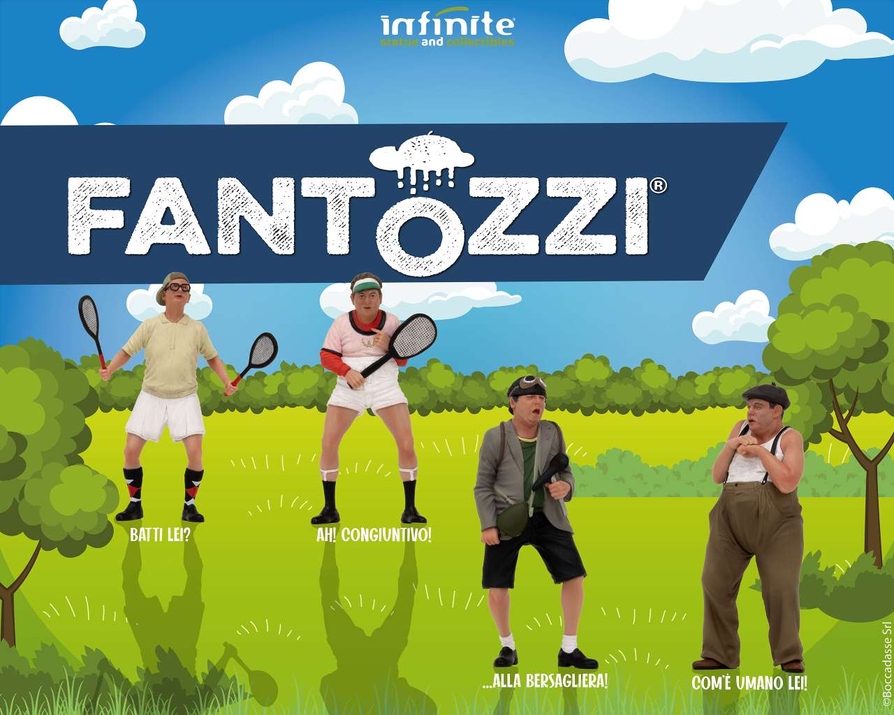 Fantozzi – Fantozzi …Alla Bersagliera Pvc Mini Figure