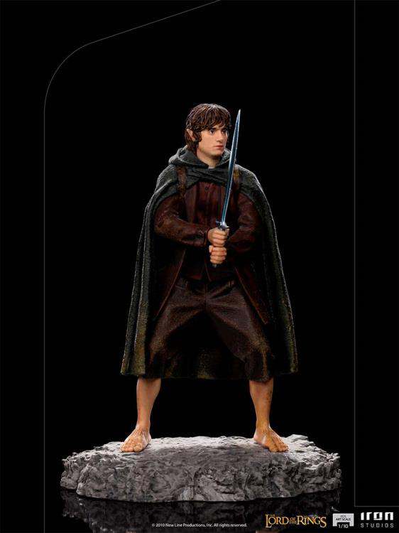 IRON STUDIOS LOTR FRODO FELLOWSHIP ART 1/10 STATUA 12 cm