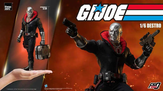 THREEA TOYS/THREEZERO G.I. JOE DESTRO AF 1/6 ACTION FIGURE 38 cm