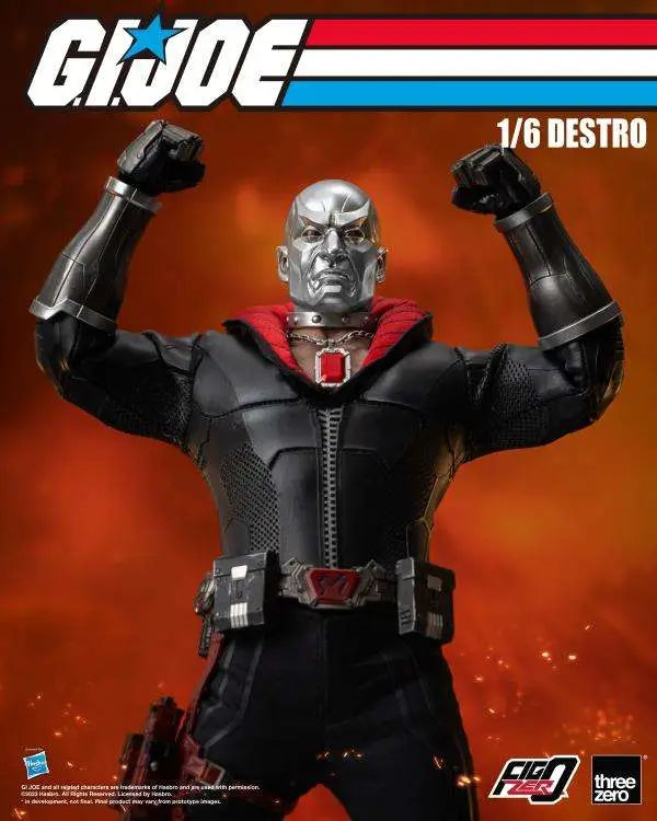 THREEA TOYS/THREEZERO G.I. JOE DESTRO AF 1/6 ACTION FIGURE 38 cm