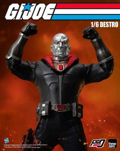THREEA TOYS/THREEZERO G.I. JOE DESTRO AF 1/6 ACTION FIGURE 38 cm