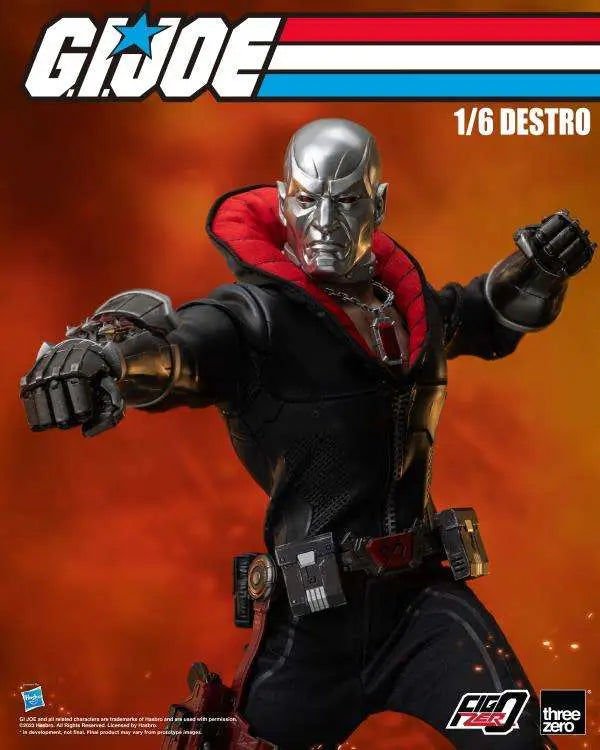THREEA TOYS/THREEZERO G.I. JOE DESTRO AF 1/6 ACTION FIGURE 38 cm
