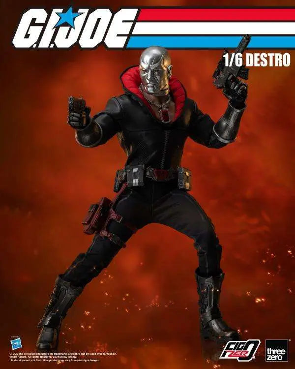 THREEA TOYS/THREEZERO G.I. JOE DESTRO AF 1/6 ACTION FIGURE 38 cm