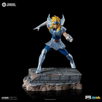 IRON STUDIOS HYOGA & CYGNUS - SAINT SEIYA 1/10 STATUA 19.20 cm