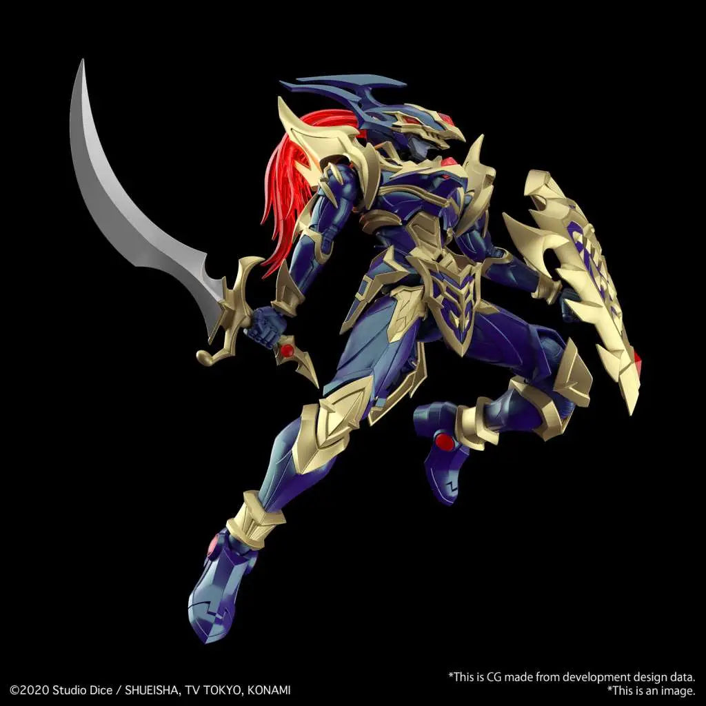BANDAI RISE BLACK LUSTER SOLDIER APMPLIFIED MODEL KIT 15 cm