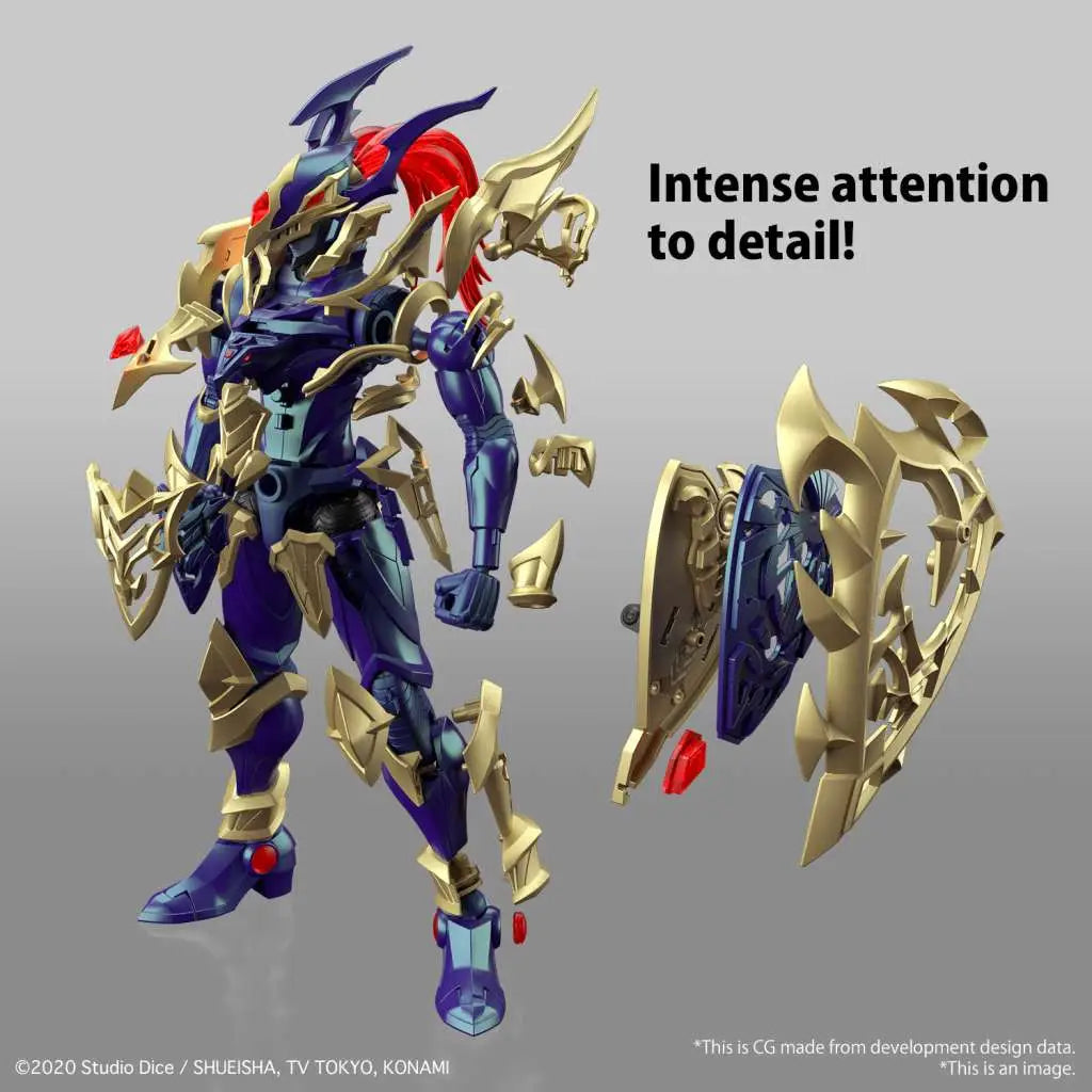 BANDAI RISE BLACK LUSTER SOLDIER APMPLIFIED MODEL KIT 15 cm