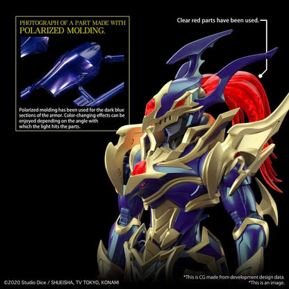 BANDAI RISE BLACK LUSTER SOLDIER APMPLIFIED MODEL KIT 15 cm