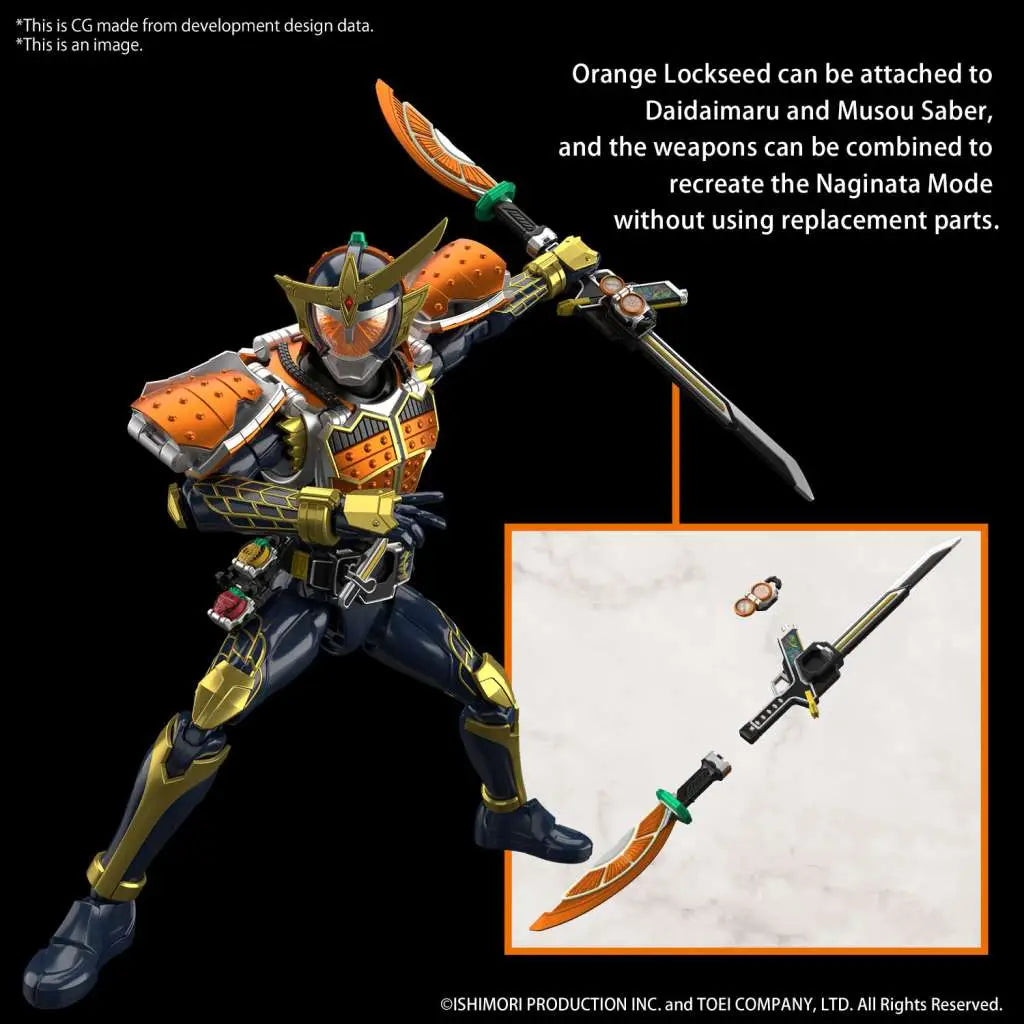 BANDAI RISE KAMEN RIDER GAIM ORANGE ARMS MODEL KIT 12 cm