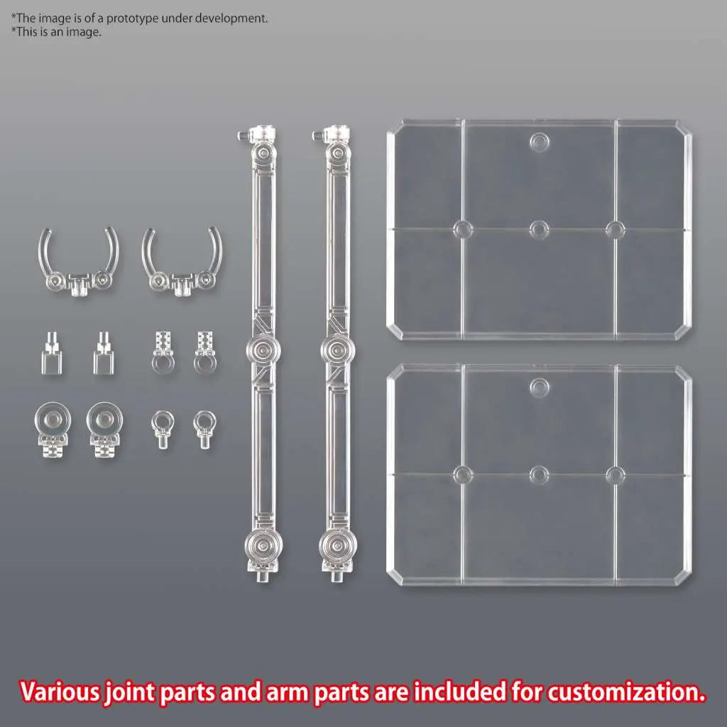 BANDAI ACTION BASE 7 CLEAR COLOR MODEL KIT