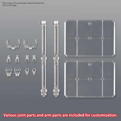 BANDAI ACTION BASE 7 CLEAR COLOR MODEL KIT