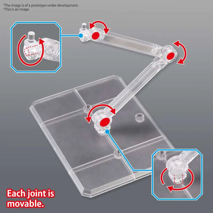 BANDAI ACTION BASE 7 CLEAR COLOR MODEL KIT