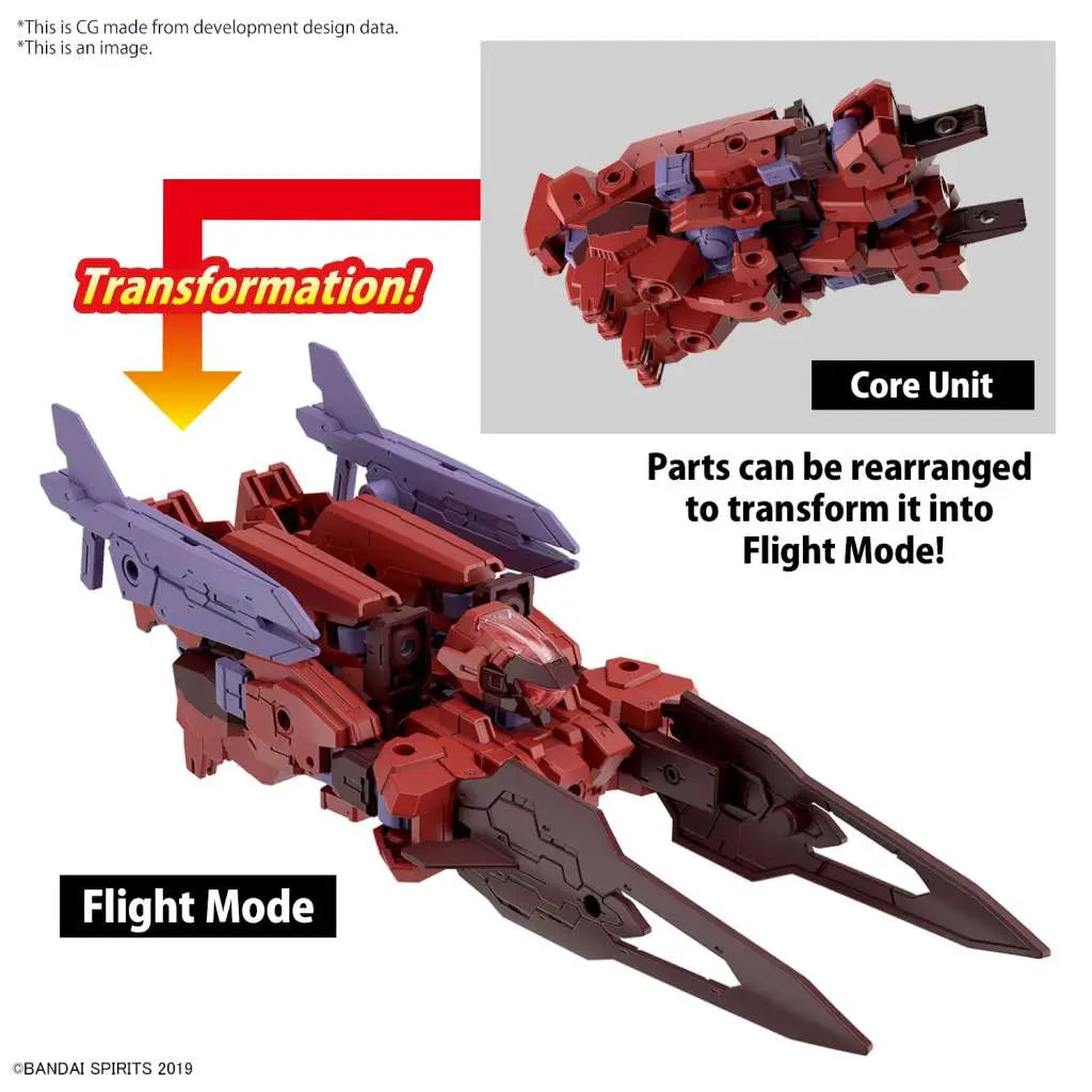 BANDAI 30MM EEXM-30 ESPOSSITO Y 1/144 MODEL KIT 11 cm