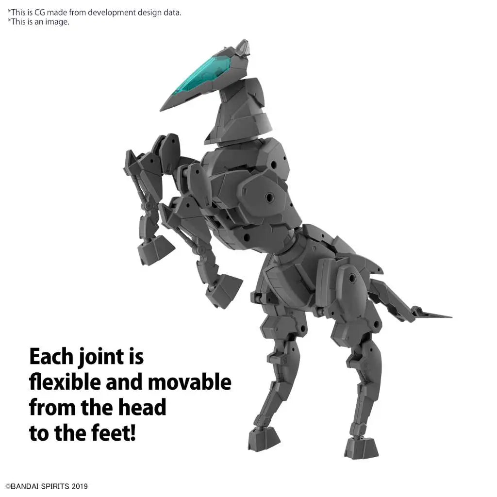 BANDAI 30MM EX ARM VEHICLE HORSE MECHA DARK GRAY 1/144 MODEL KIT 8 cm